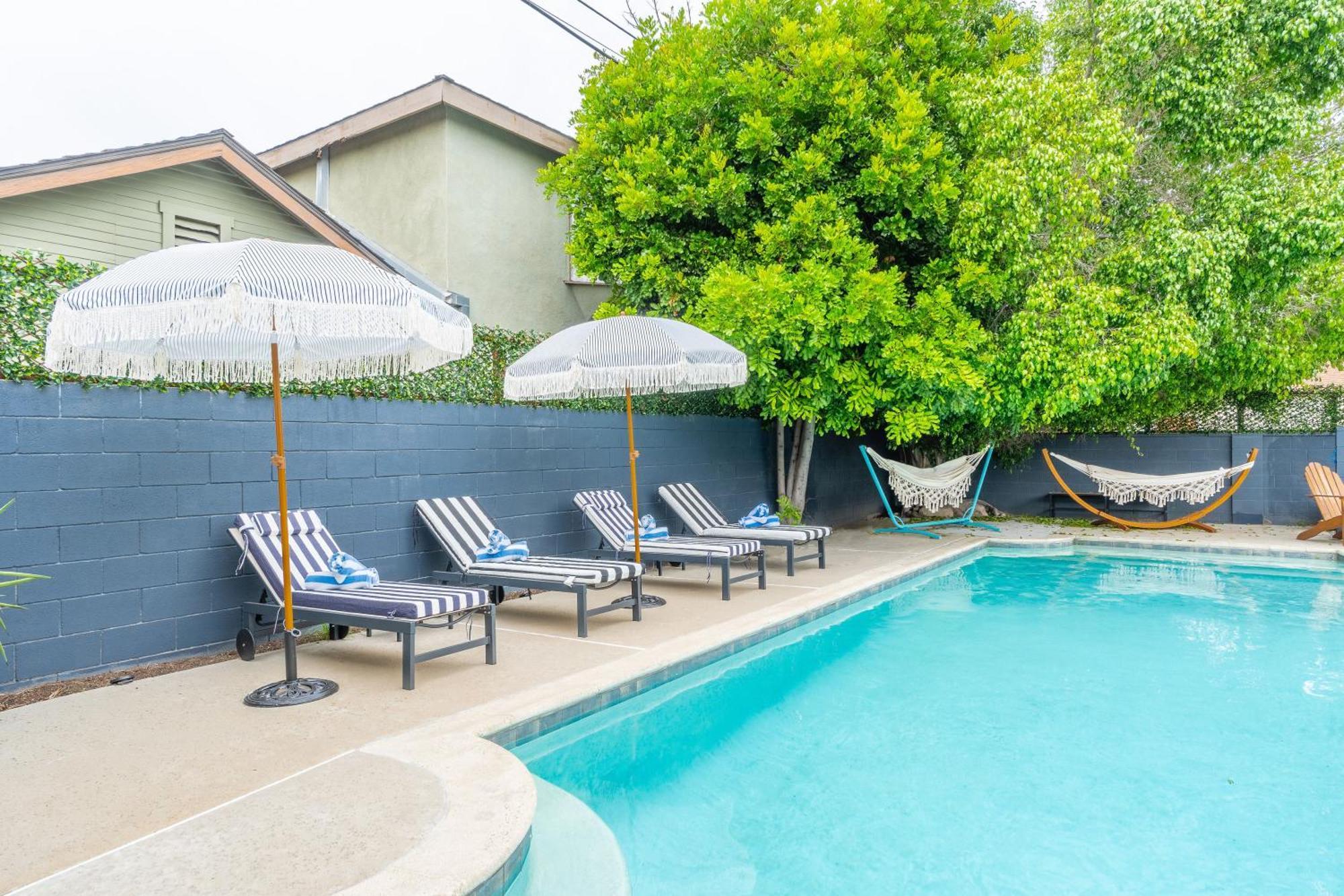 Angel&Rose Universal Hollywood Heated Pool House King Bed لوس أنجلوس المظهر الخارجي الصورة
